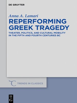 cover image of Reperforming Greek Tragedy